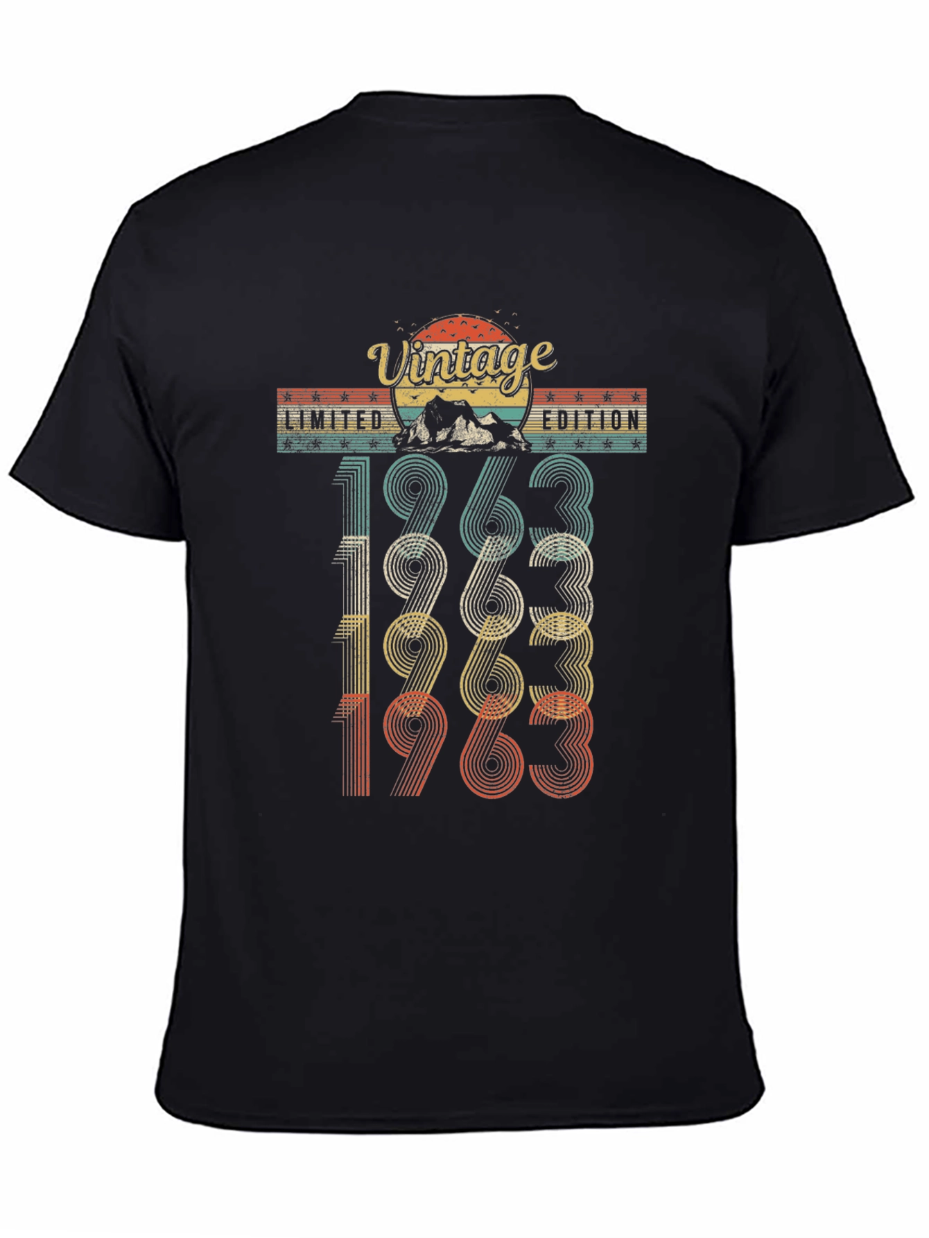 Vintage Limited Edition 1963 Birthday T-Shirt
