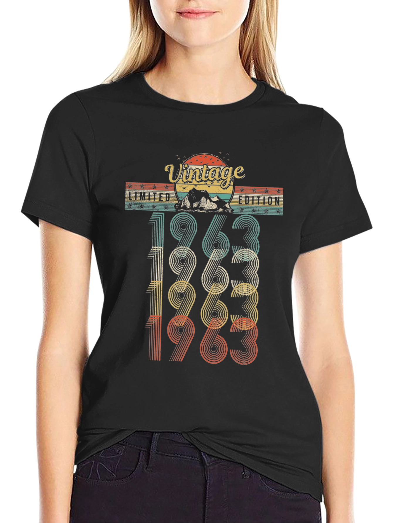Vintage Limited Edition 1963 Birthday T-Shirt
