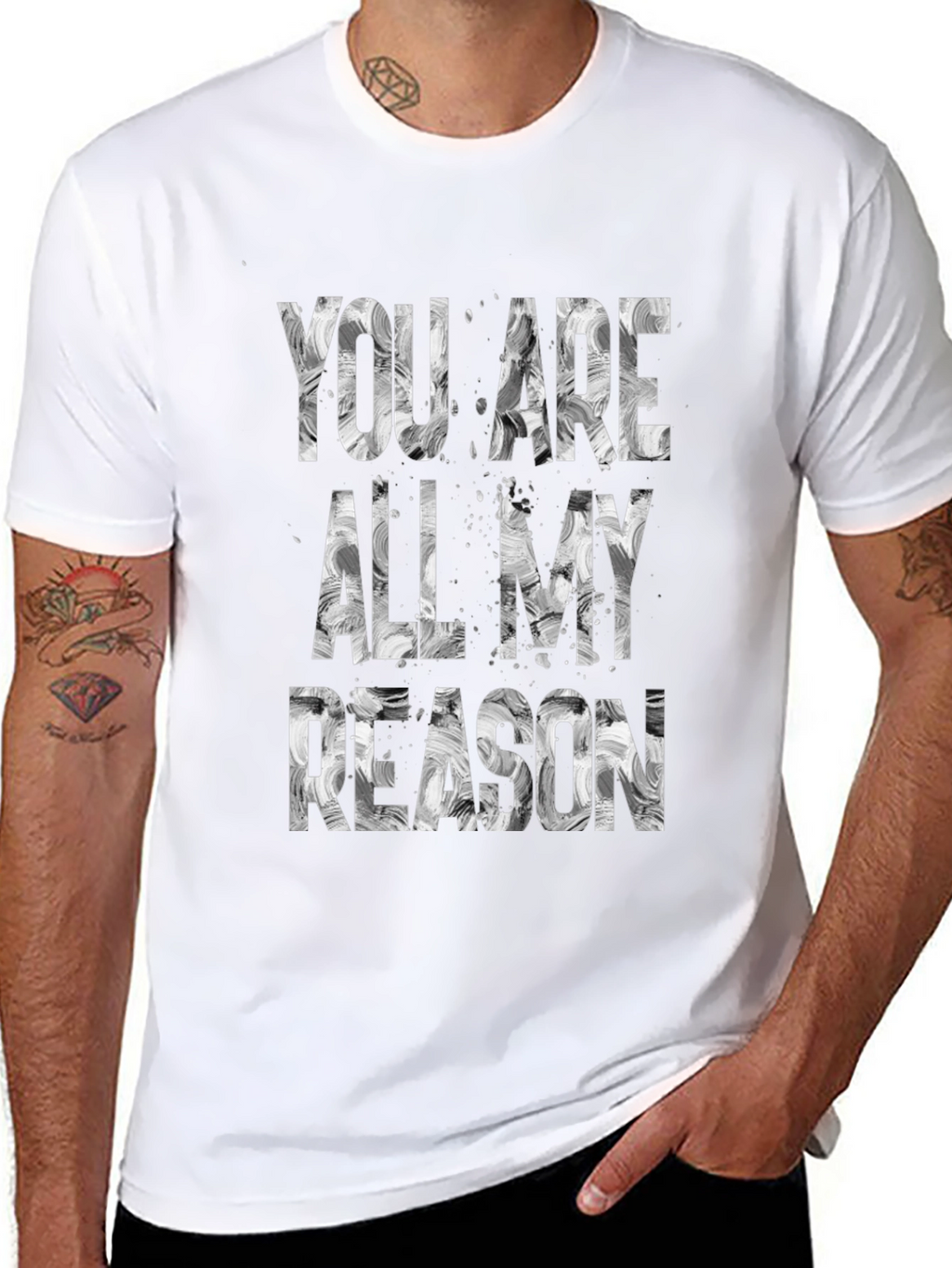 You Are All My Reason Graphic Tee