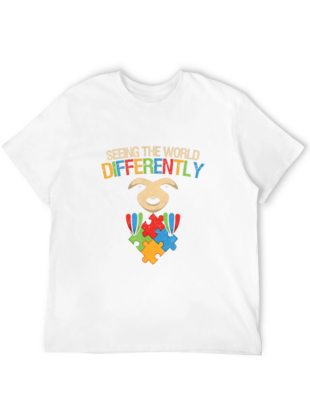 Autism Awareness Sloth T-Shirt