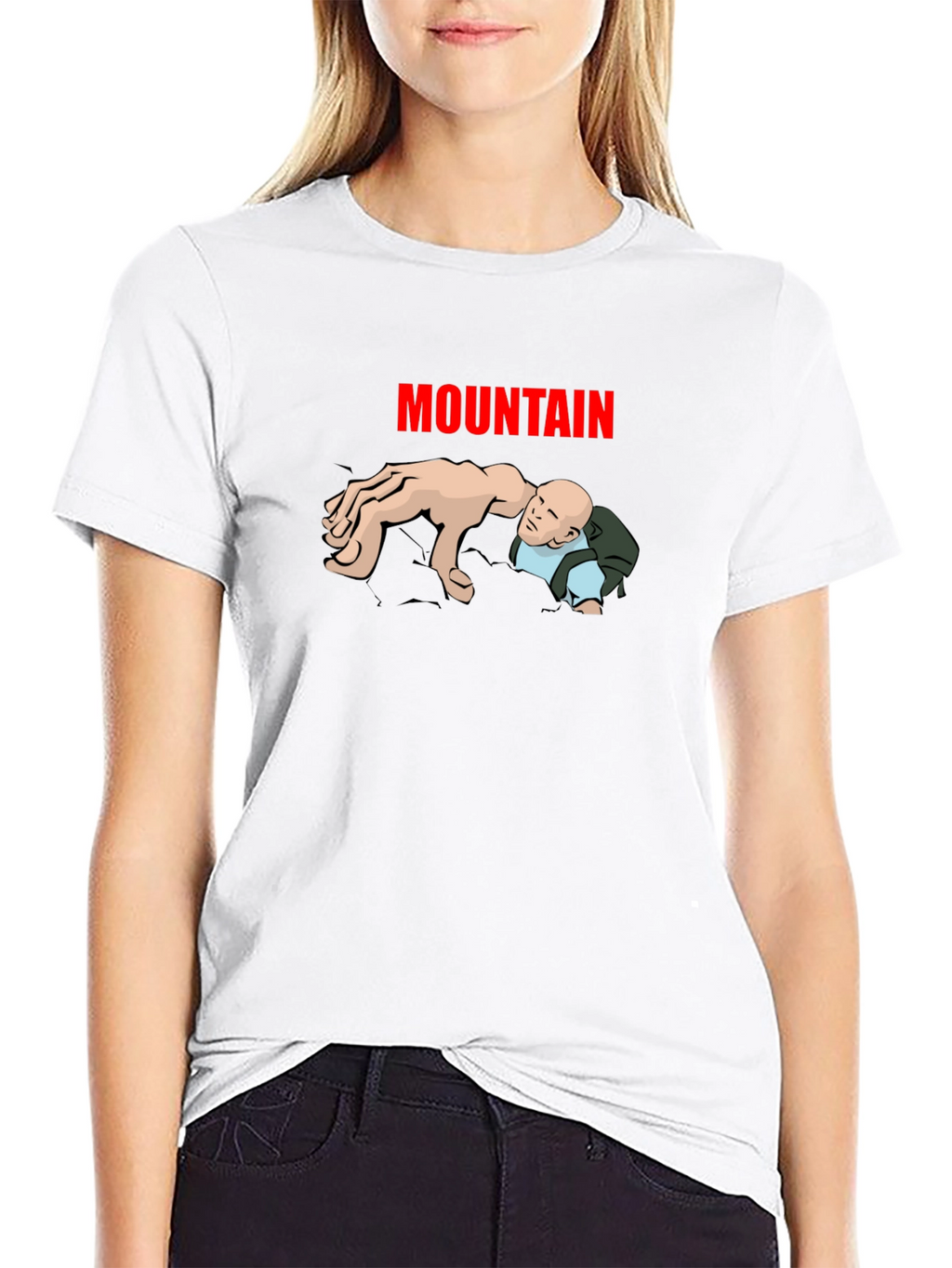Mountain Climber T-Shirt: Humorous Graphic Tee