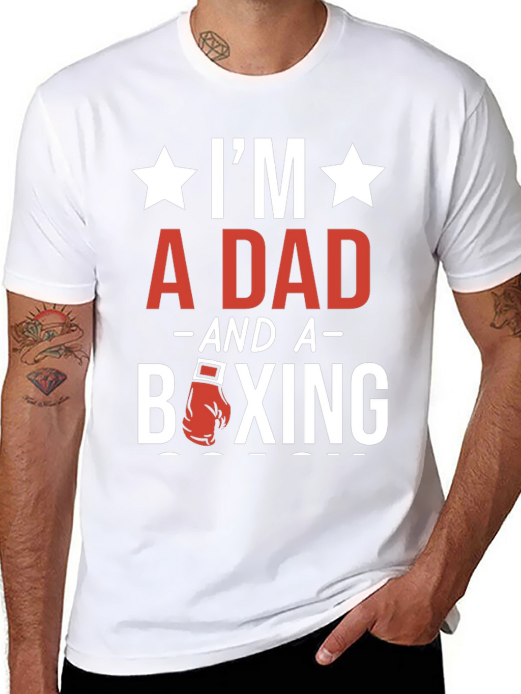 Im a Dad and a Boxing T-Shirt