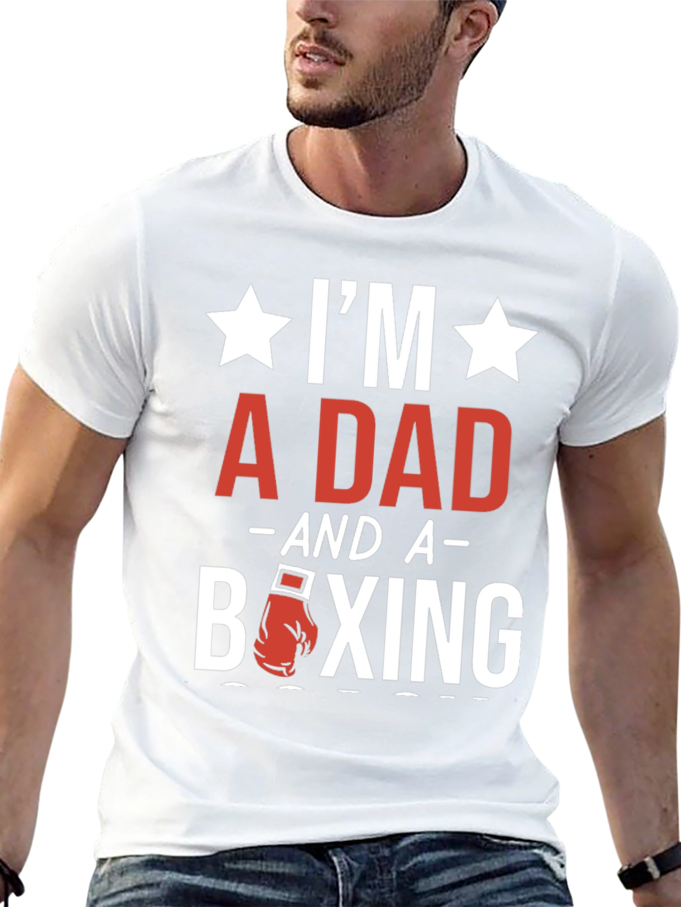 Im a Dad and a Boxing T-Shirt