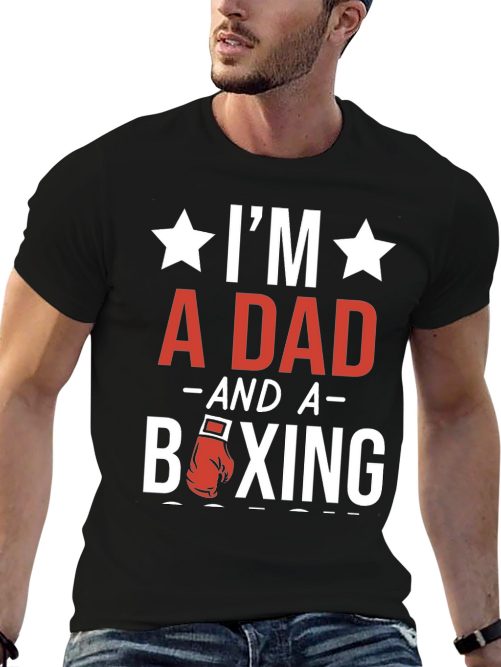 Im a Dad and a Boxing T-Shirt