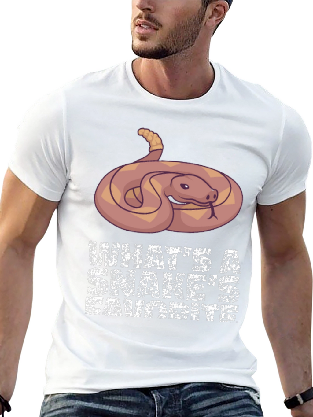 Snake Lover Tee - Whats a Snakes Favorite?