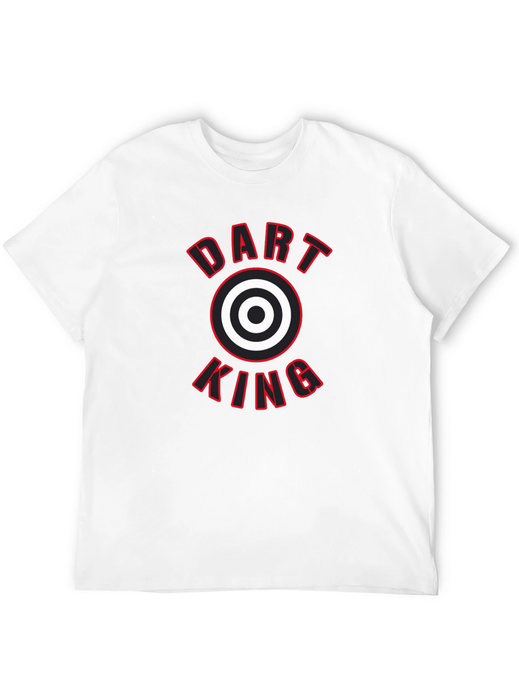 Dart King T-Shirt - Black Graphic Tee