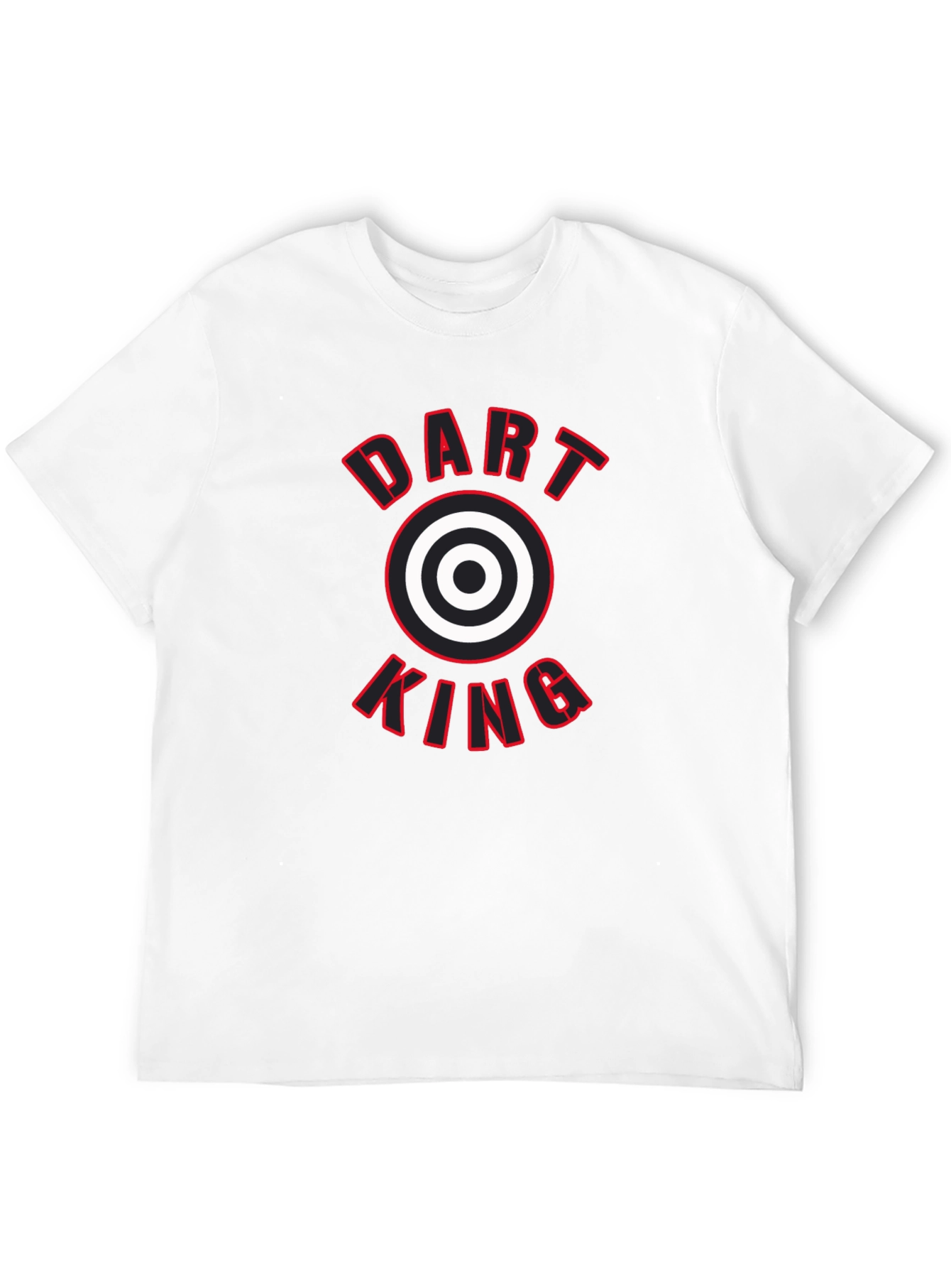 Dart King T-Shirt - Black Graphic Tee