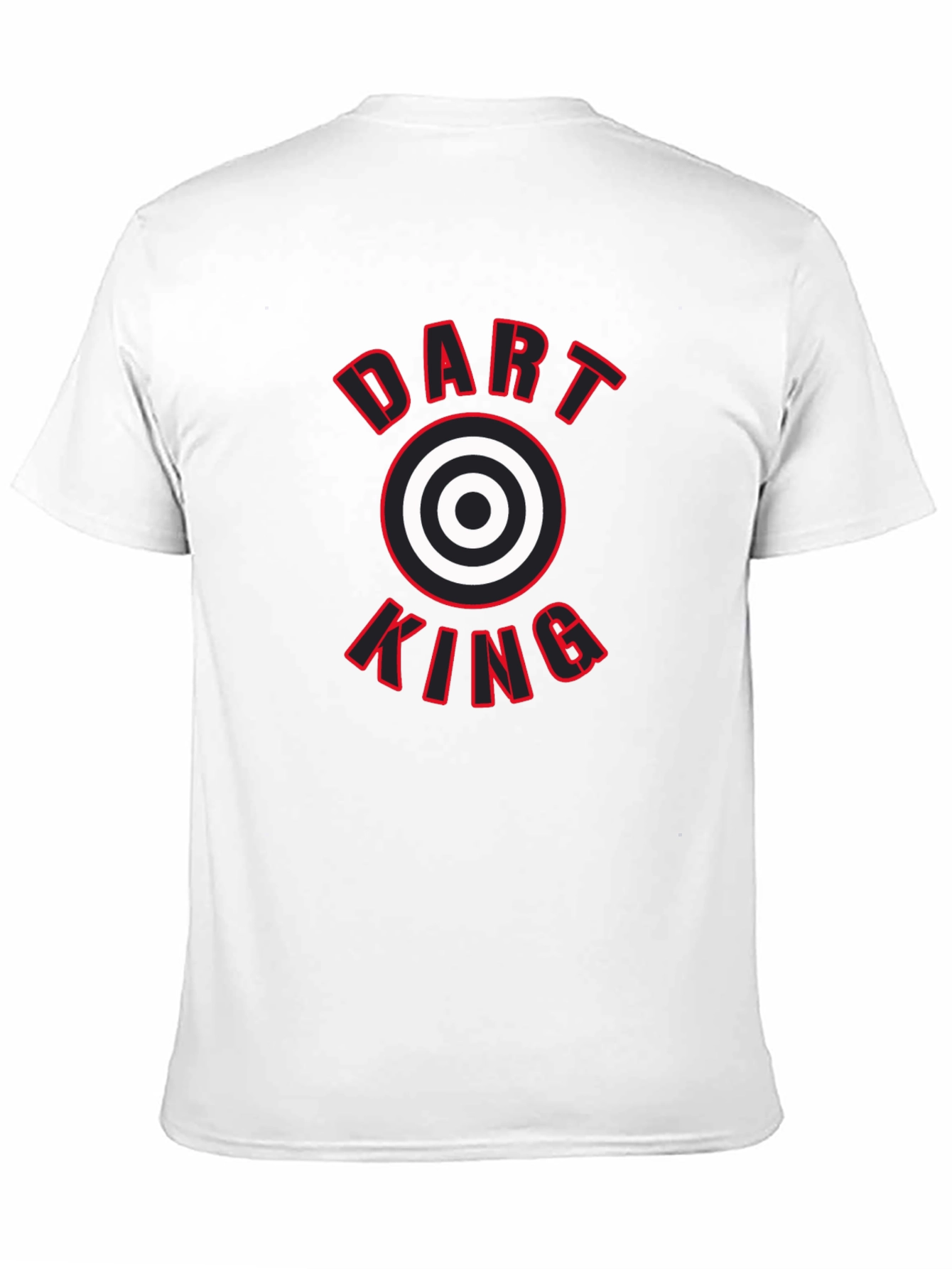 Dart King T-Shirt - Black Graphic Tee