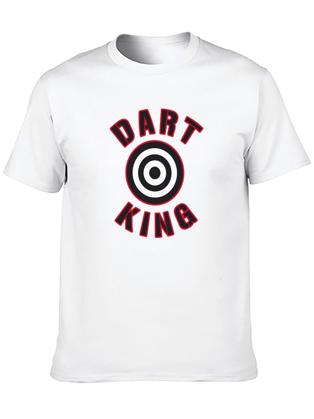 Dart King T-Shirt - Black Graphic Tee