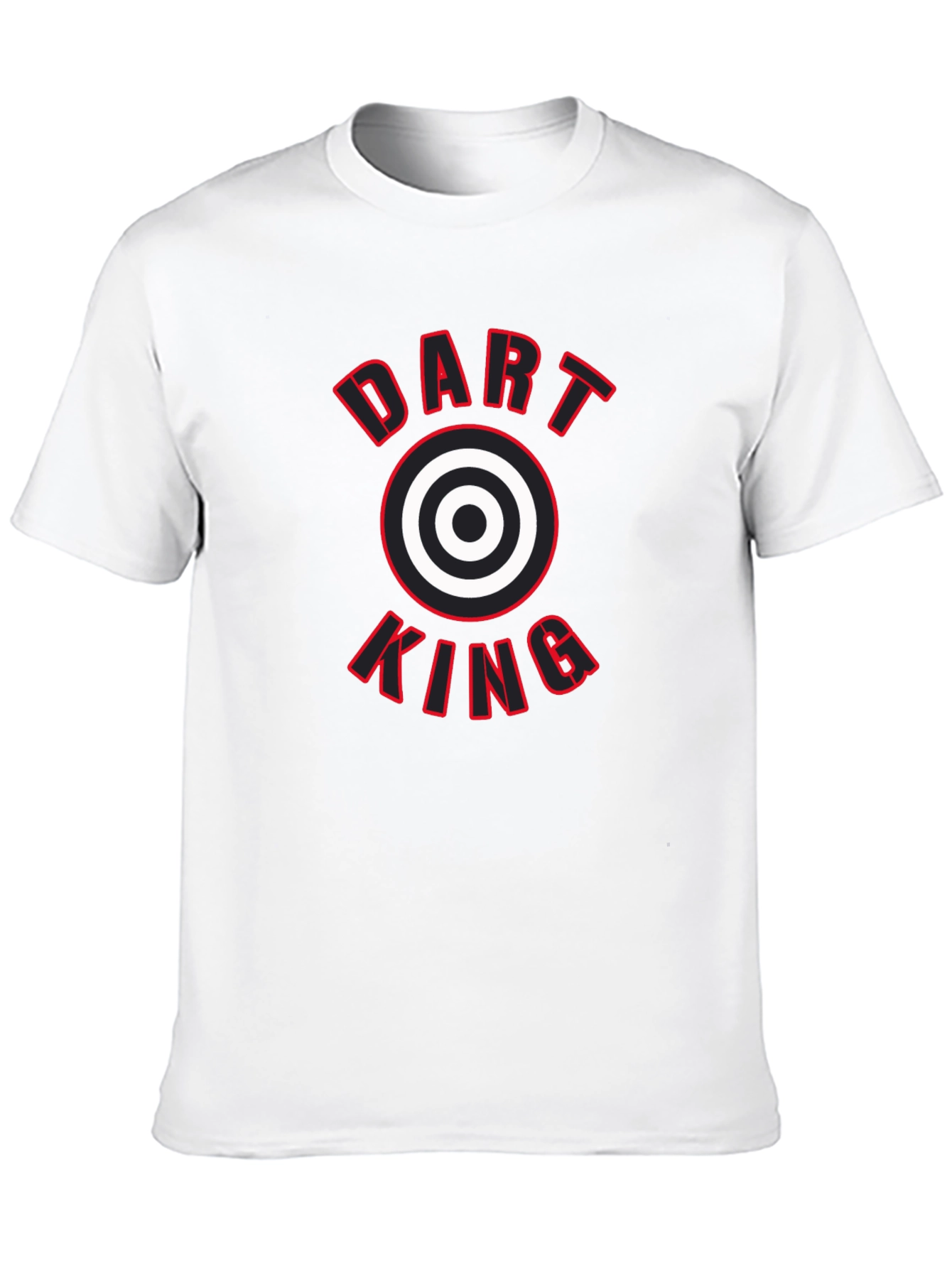 Dart King T-Shirt - Black Graphic Tee