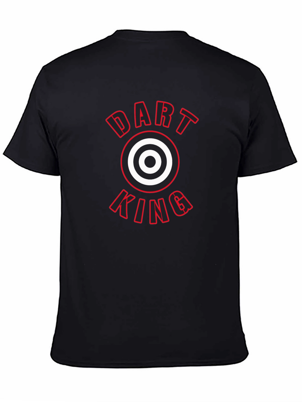 Dart King T-Shirt - Black Graphic Tee