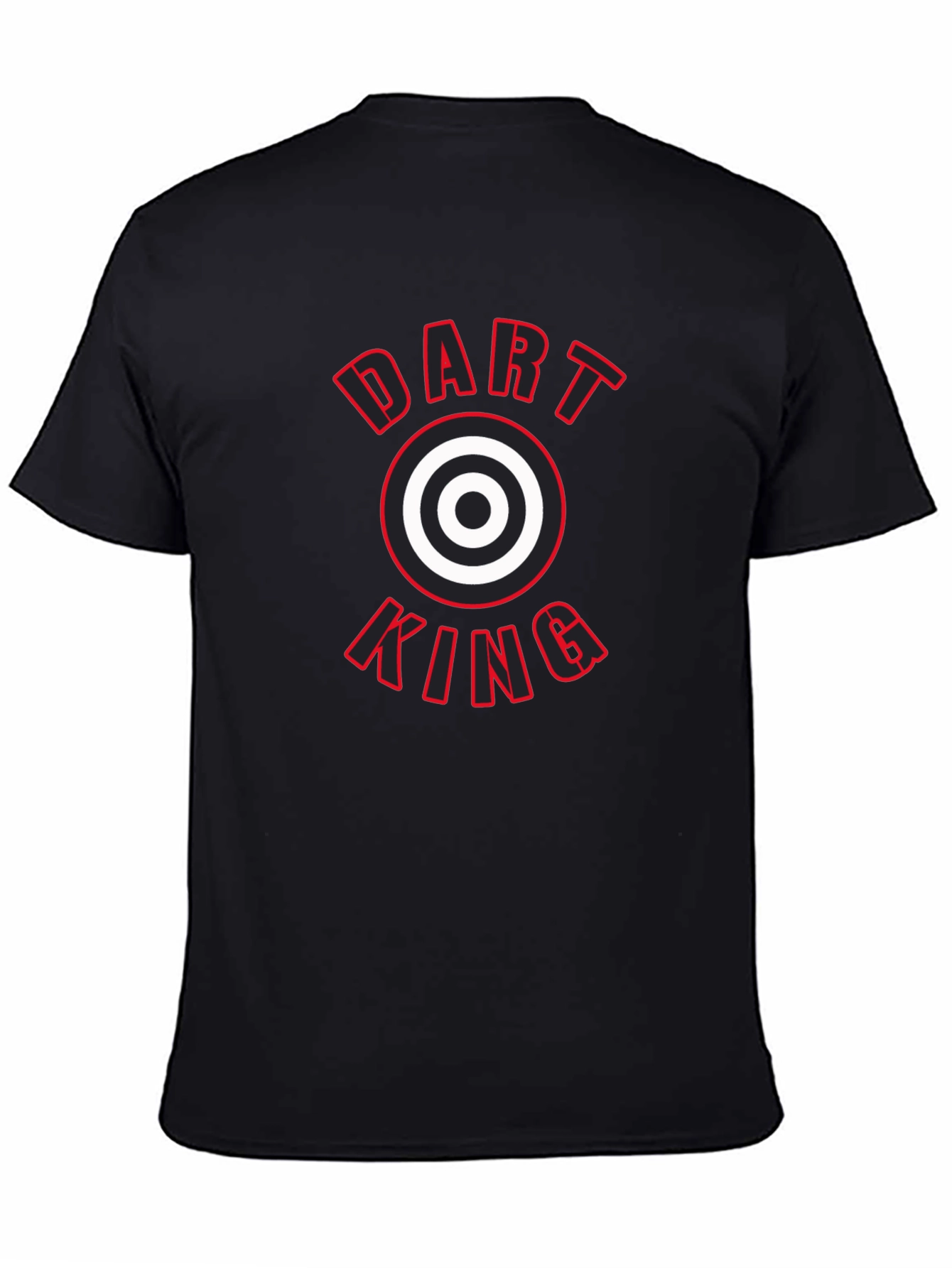 Dart King T-Shirt - Black Graphic Tee