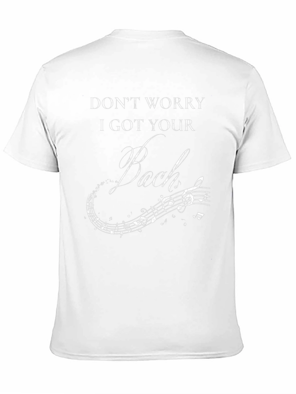 Bach T-Shirt - Music Lover Gift