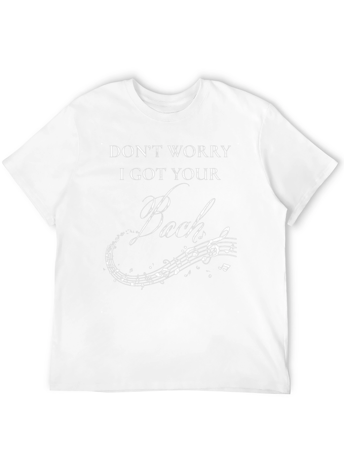 Bach T-Shirt - Music Lover Gift