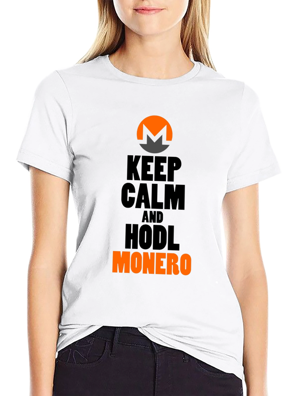 Keep Calm HODL Monero Crypto T-Shirt