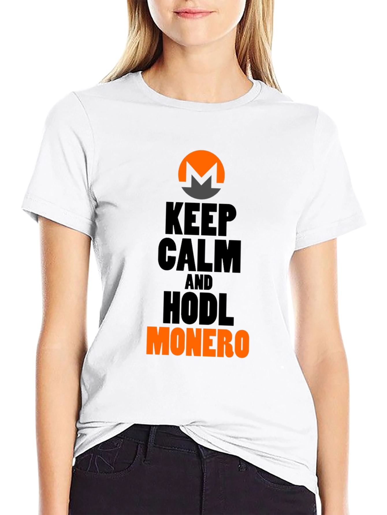 Keep Calm HODL Monero Crypto T-Shirt