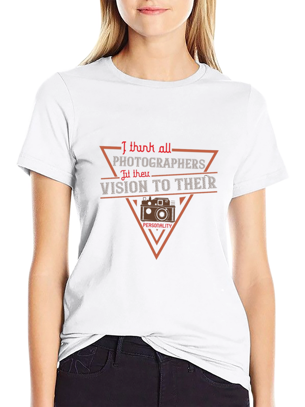 Photographer Vision T-Shirt - Black Graphic Tee