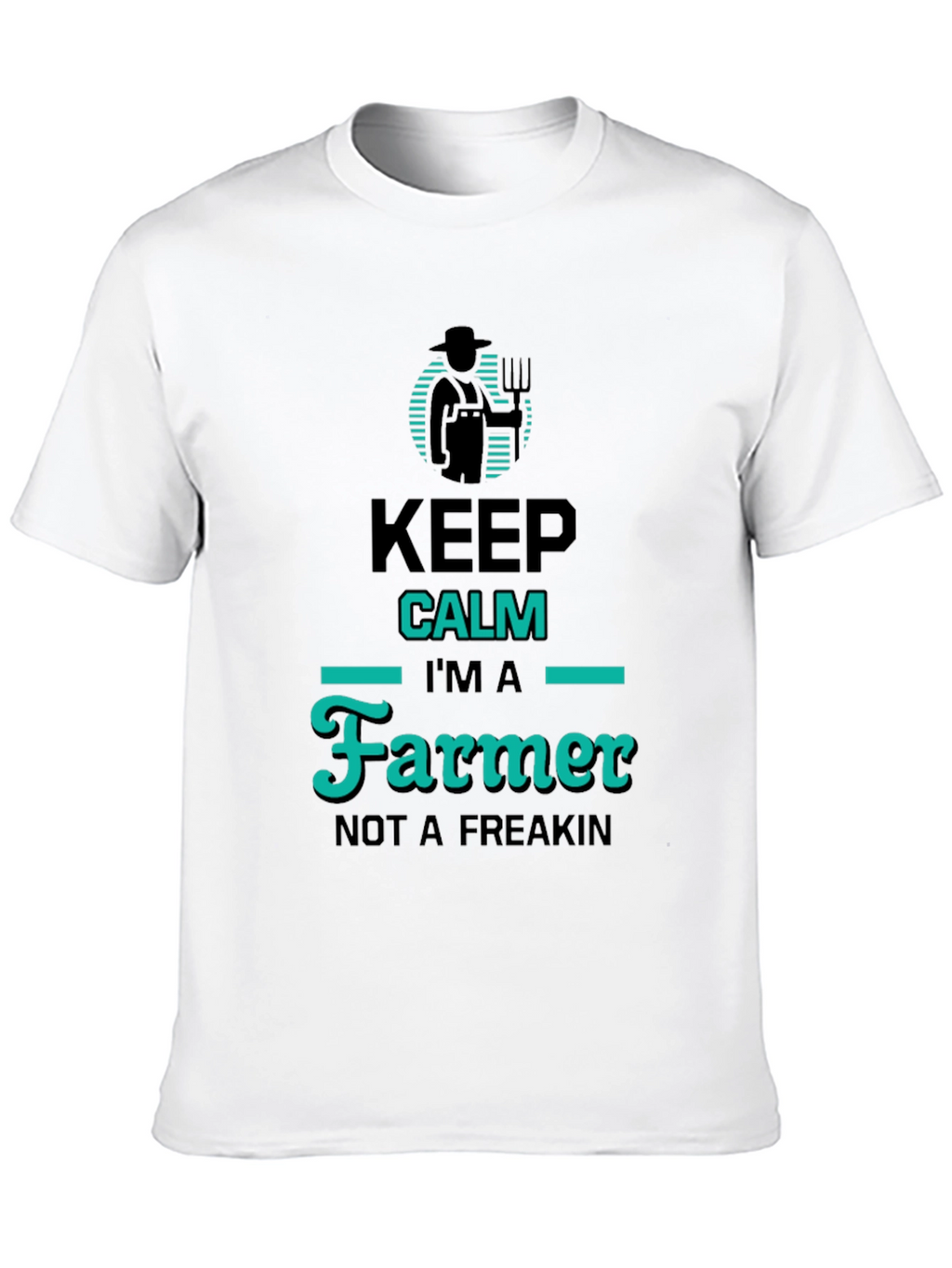 Keep Calm Im a Farmer T-Shirt Funny Farming Tee
