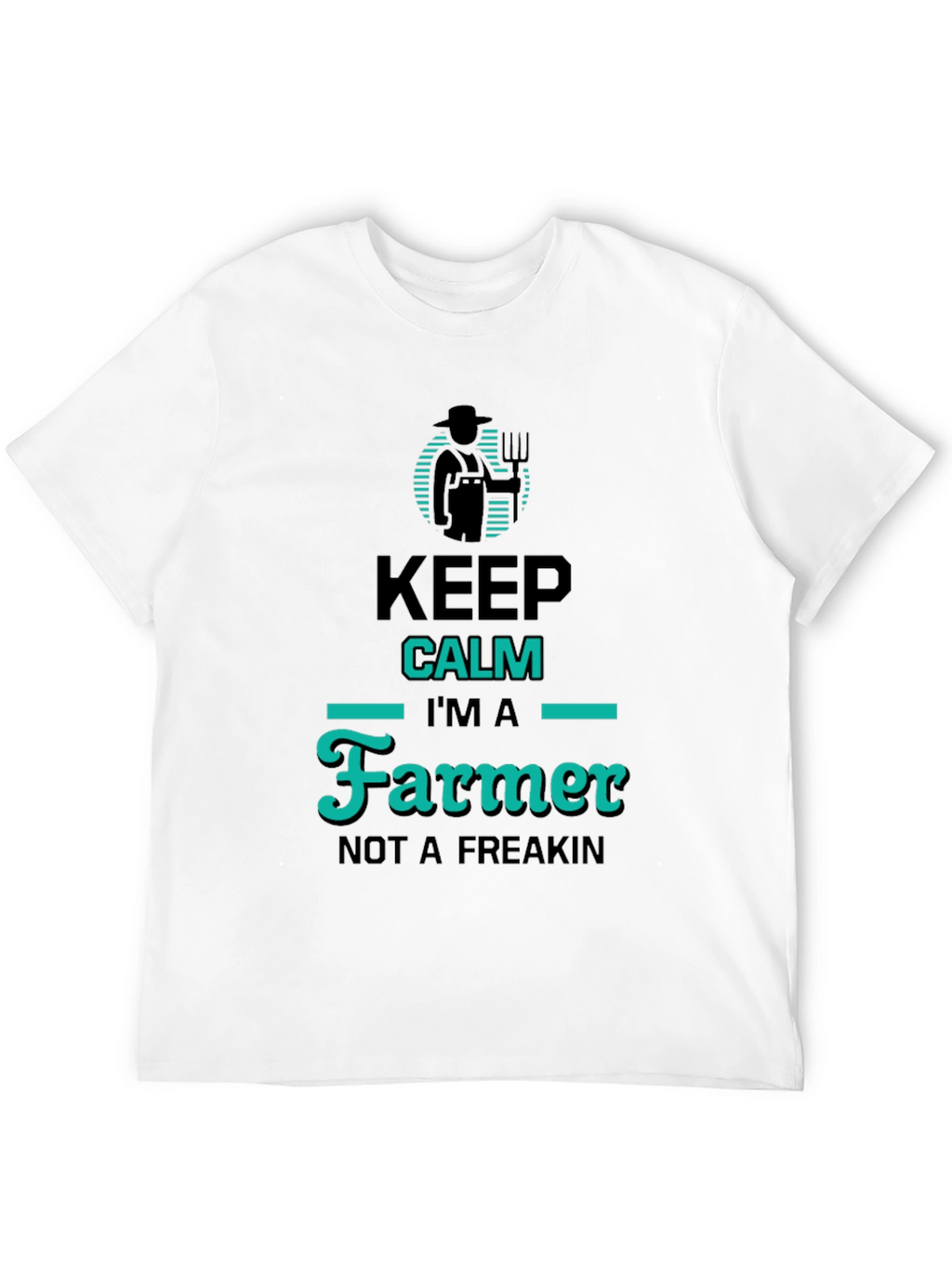 Keep Calm Im a Farmer T-Shirt Funny Farming Tee