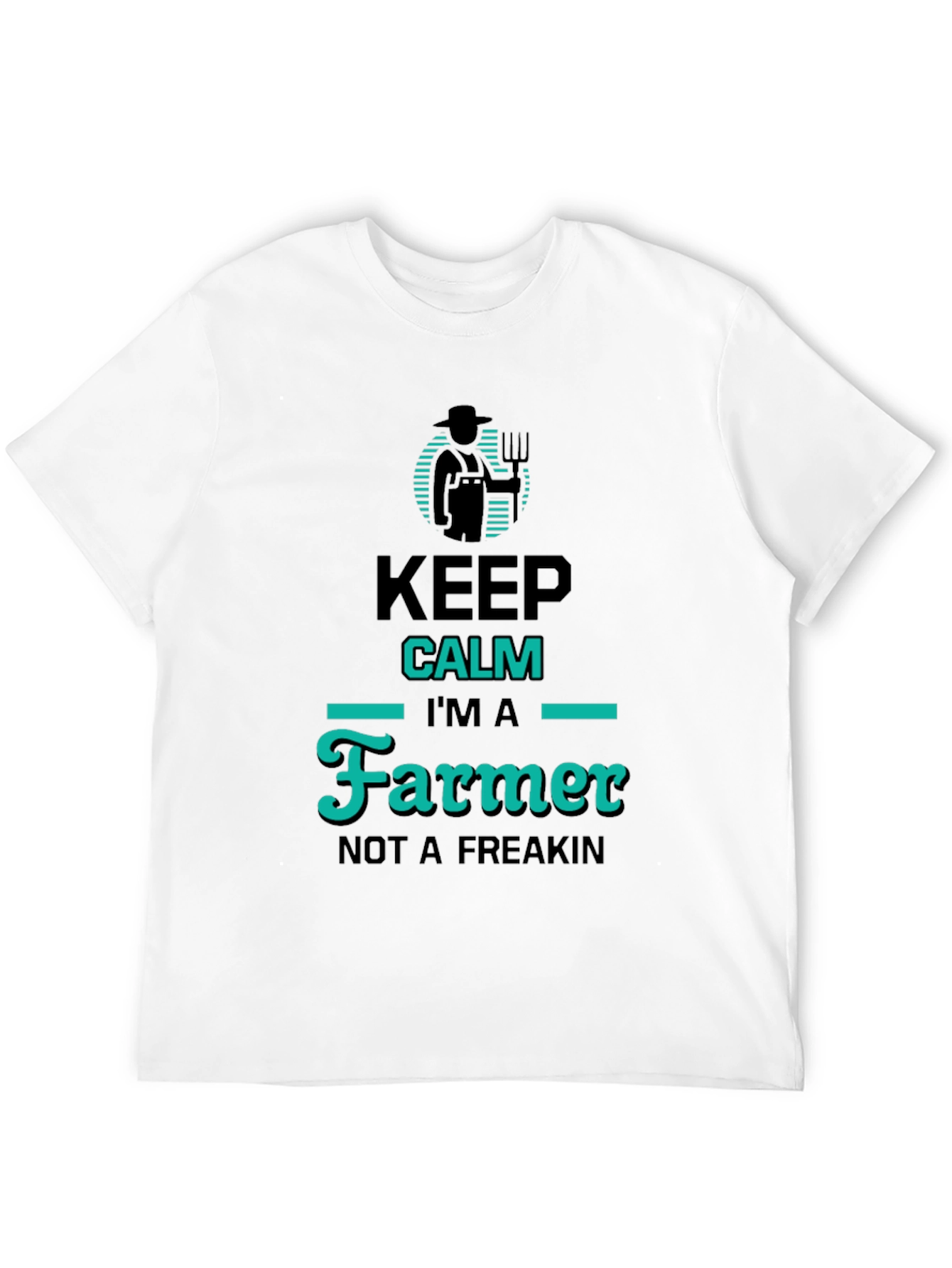 Keep Calm Im a Farmer T-Shirt Funny Farming Tee
