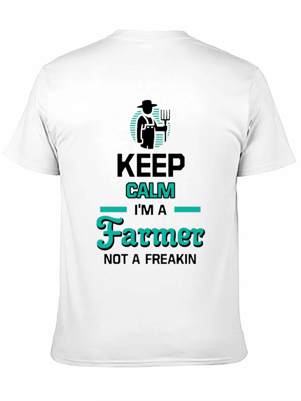 Keep Calm Im a Farmer T-Shirt Funny Farming Tee