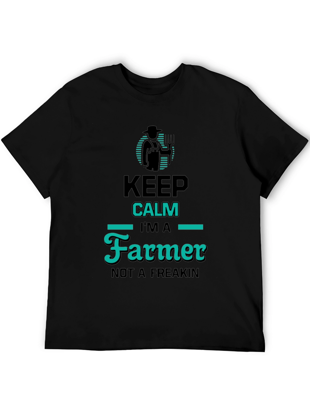 Keep Calm Im a Farmer T-Shirt Funny Farming Tee