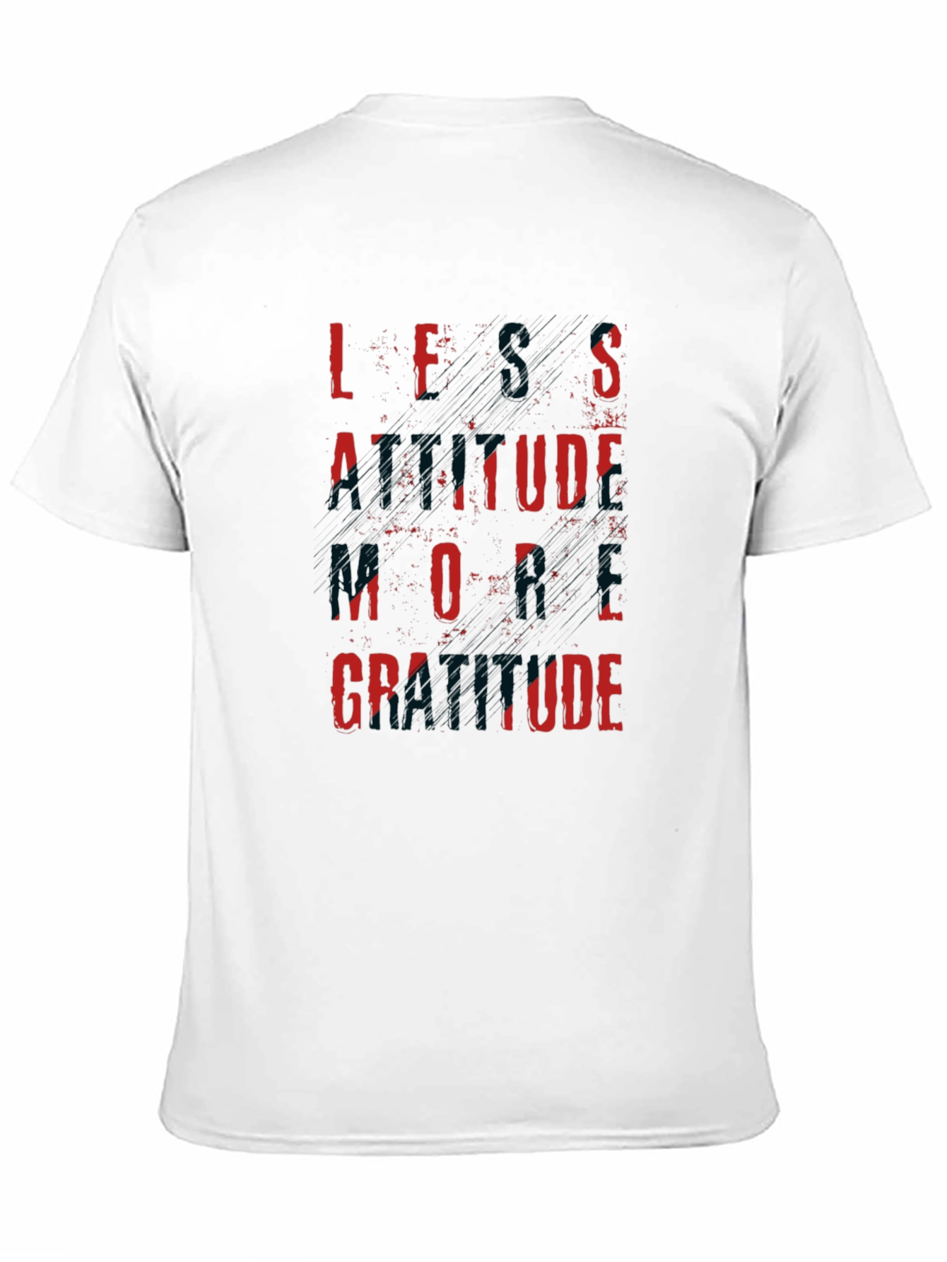 Less Attitude More Gratitude Graphic Tee
