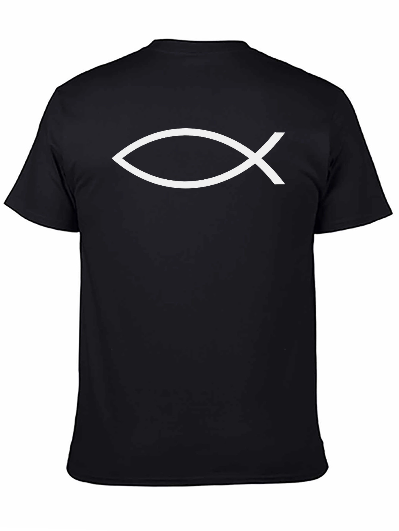 Ichthys Fish T-Shirt - Classic Christian Symbol Tee