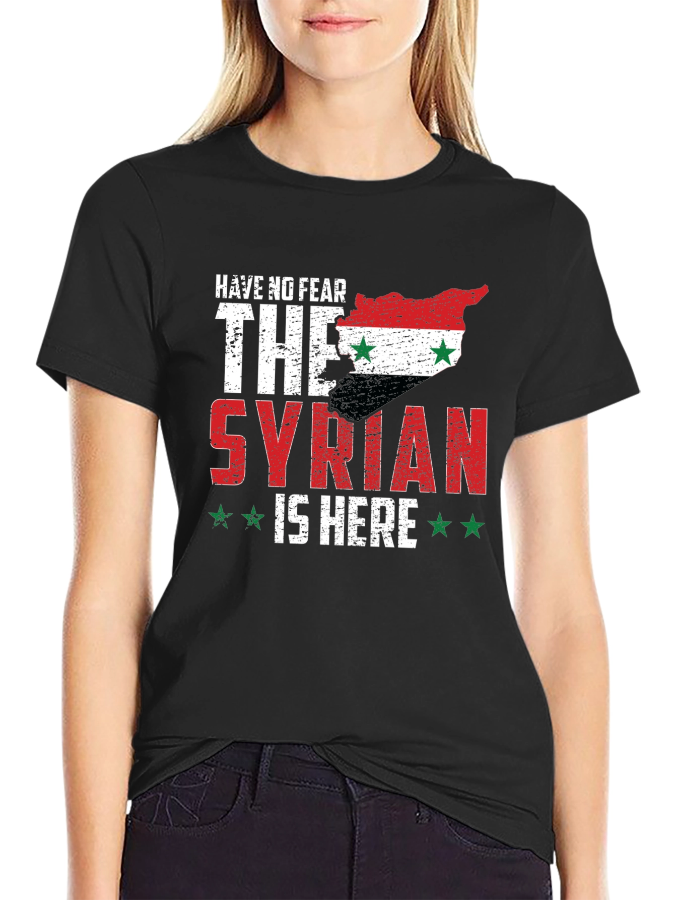 Syrian Pride T-Shirt - Have No Fear The Syrian Is Here