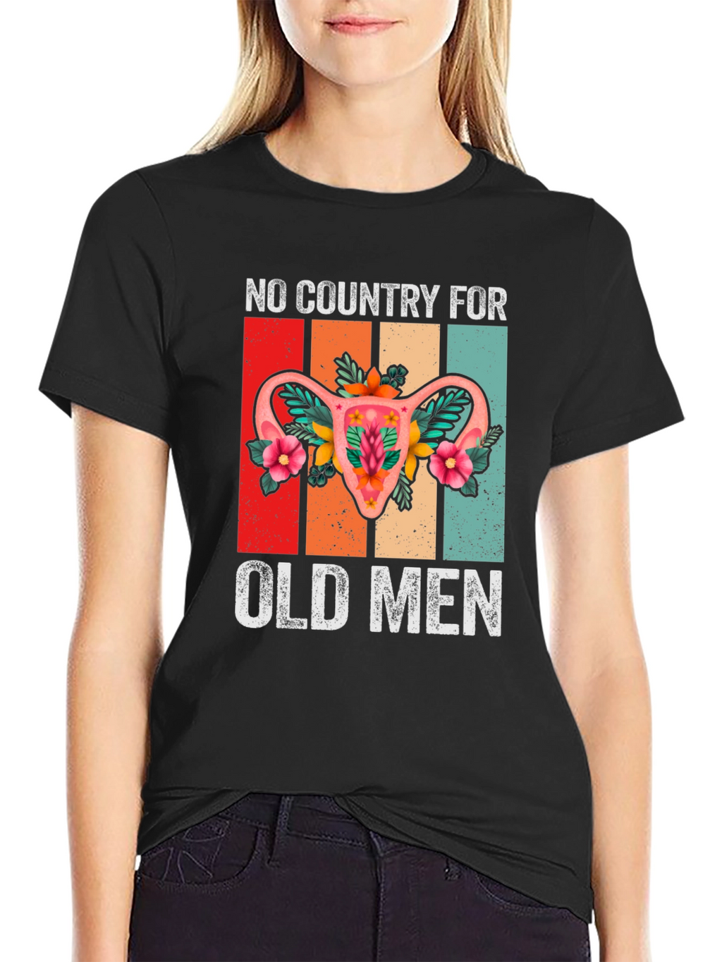 No Country For Old Men Uterus T-Shirt