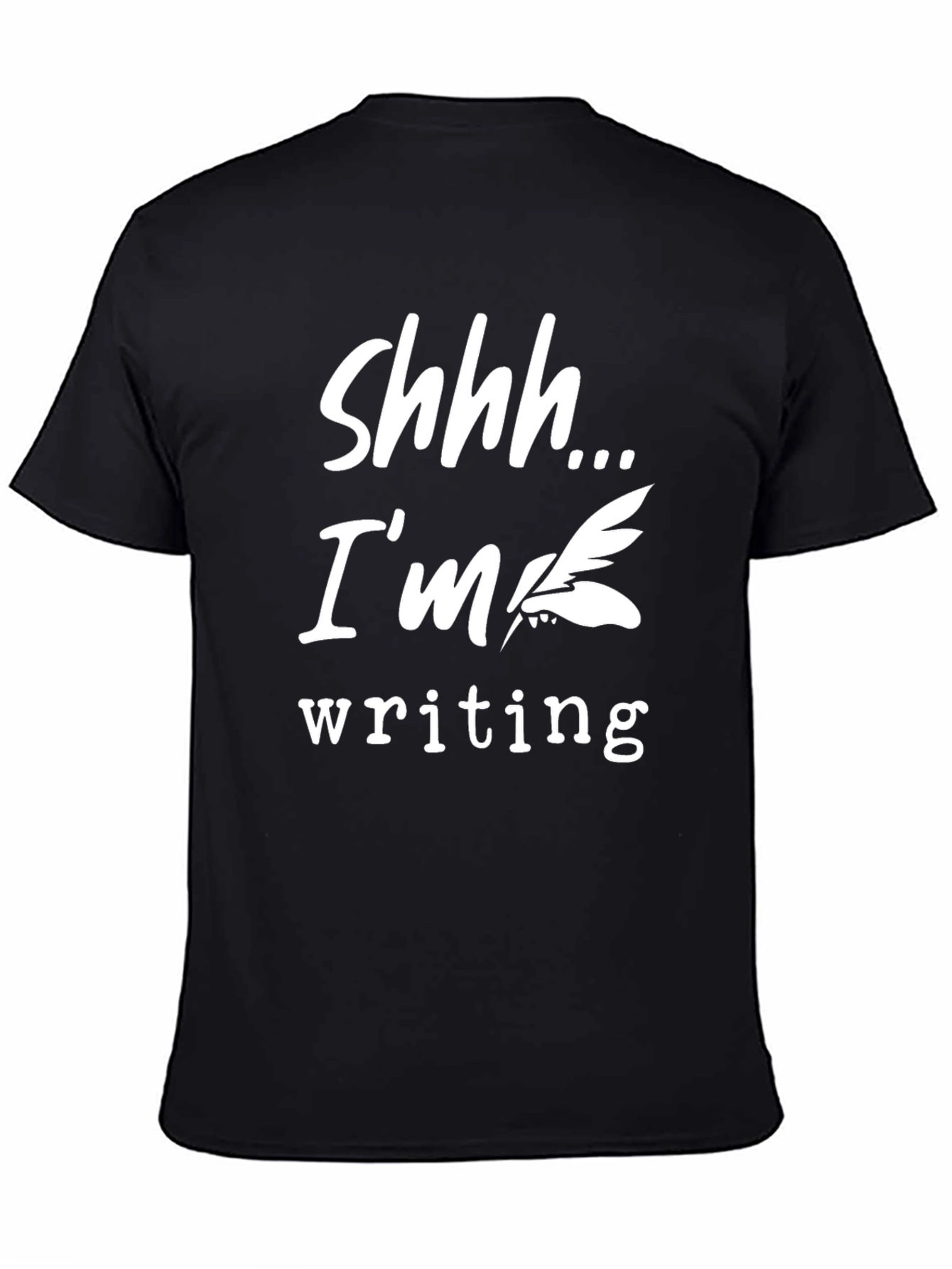 Shhh Im Writing T-Shirt - Novelty Tee