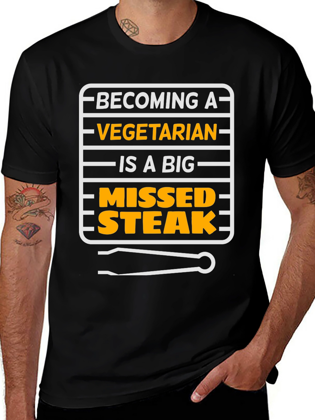 Vegetarian Missed Steak T-Shirt