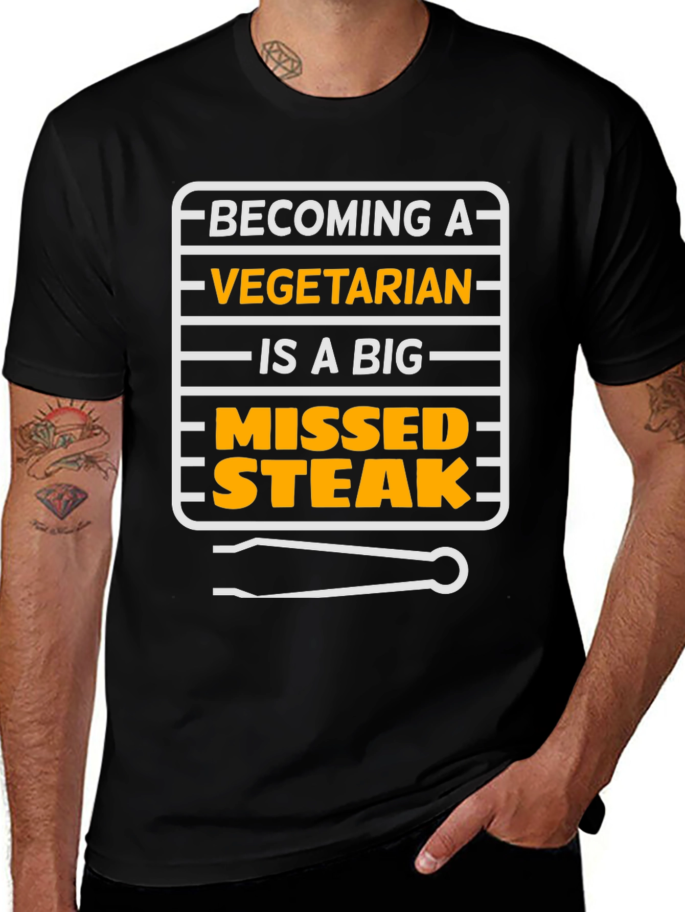 Vegetarian Missed Steak T-Shirt