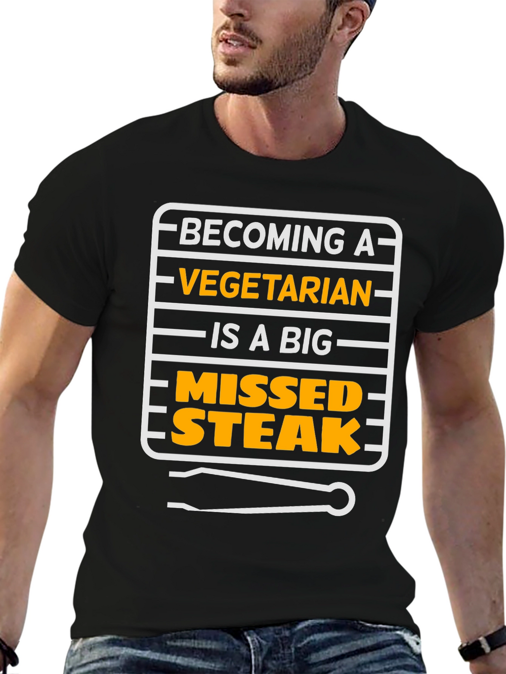 Vegetarian Missed Steak T-Shirt