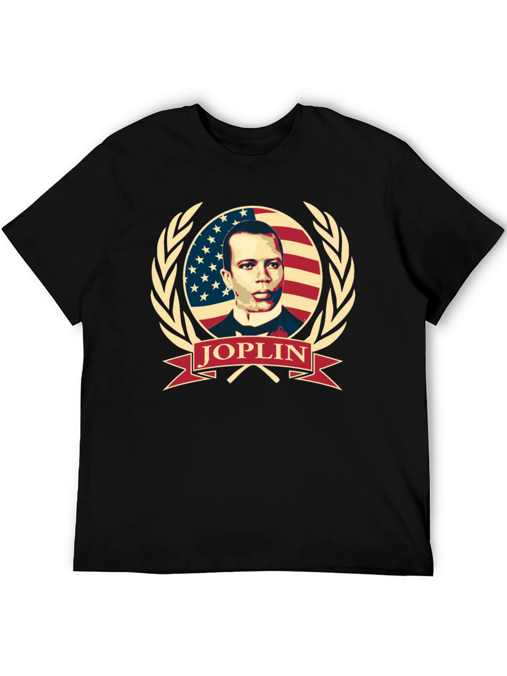 Scott Joplin Tribute T-Shirt - Ragtime Composer Tee