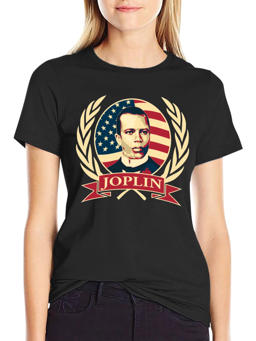 Scott Joplin Tribute T-Shirt - Ragtime Composer Tee