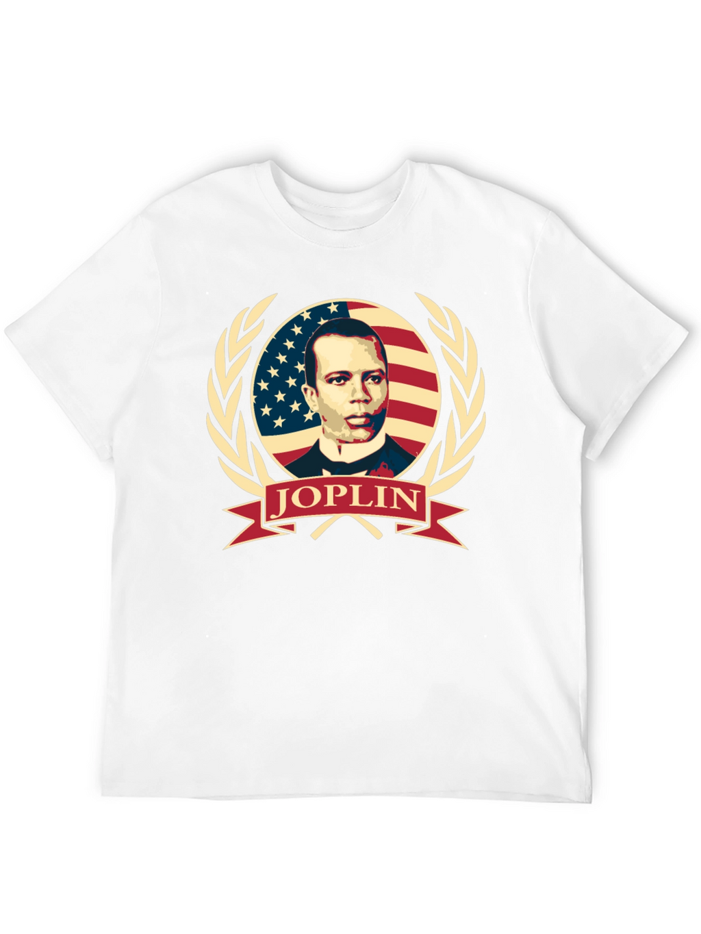 Scott Joplin Tribute T-Shirt - Ragtime Composer Tee