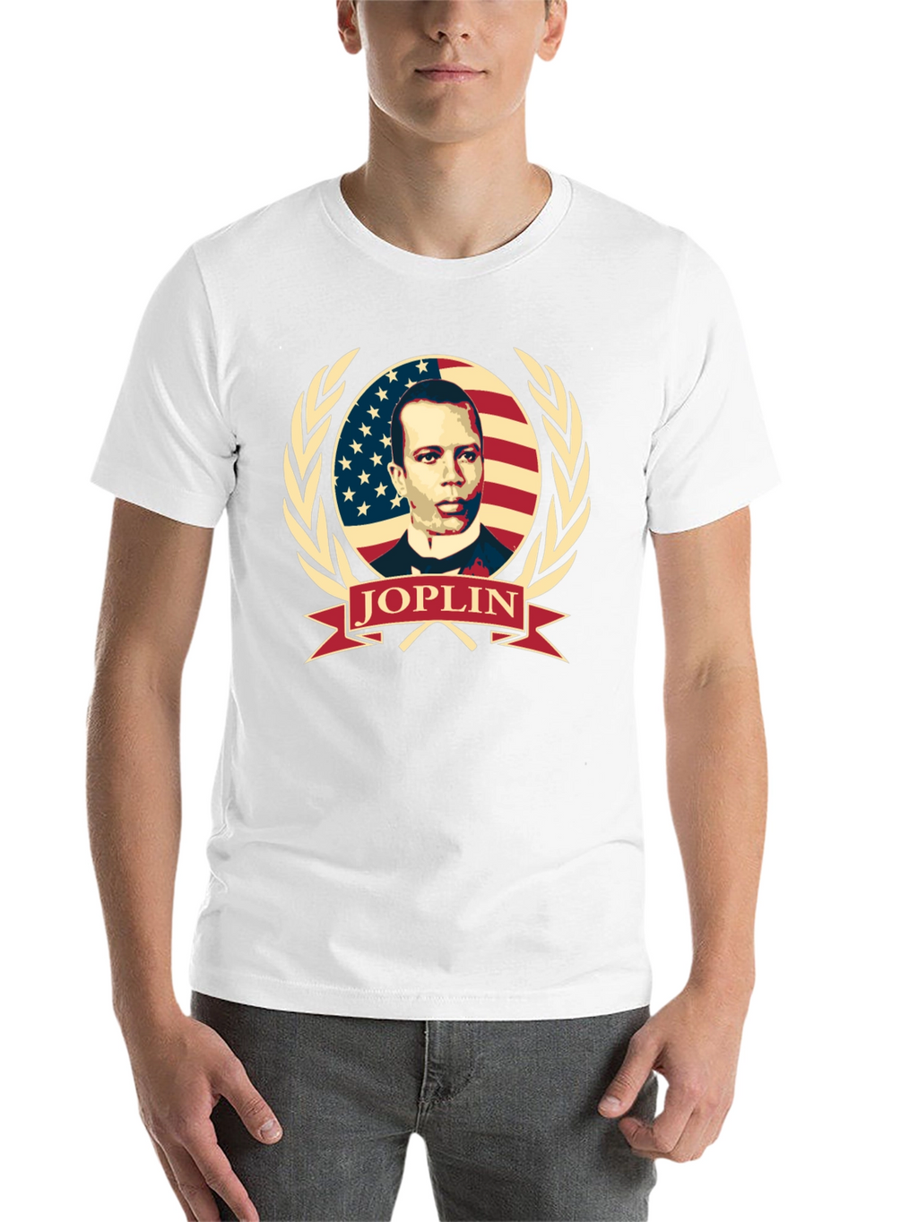 Scott Joplin Tribute T-Shirt - Ragtime Composer Tee