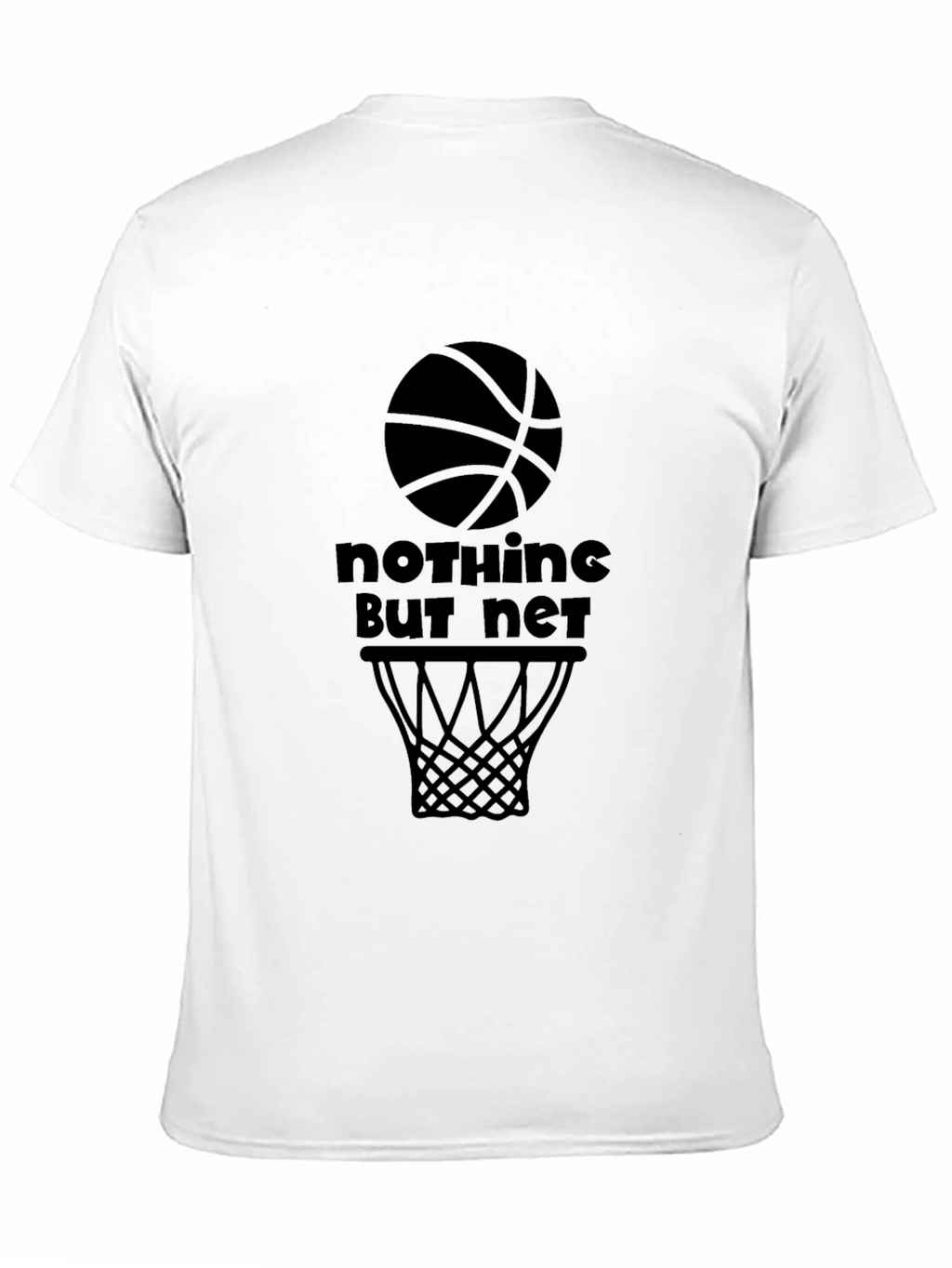 Nothing But Net Basketball Graphic Tee