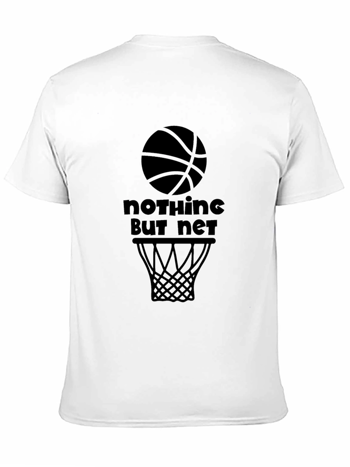 Nothing But Net Basketball Graphic Tee