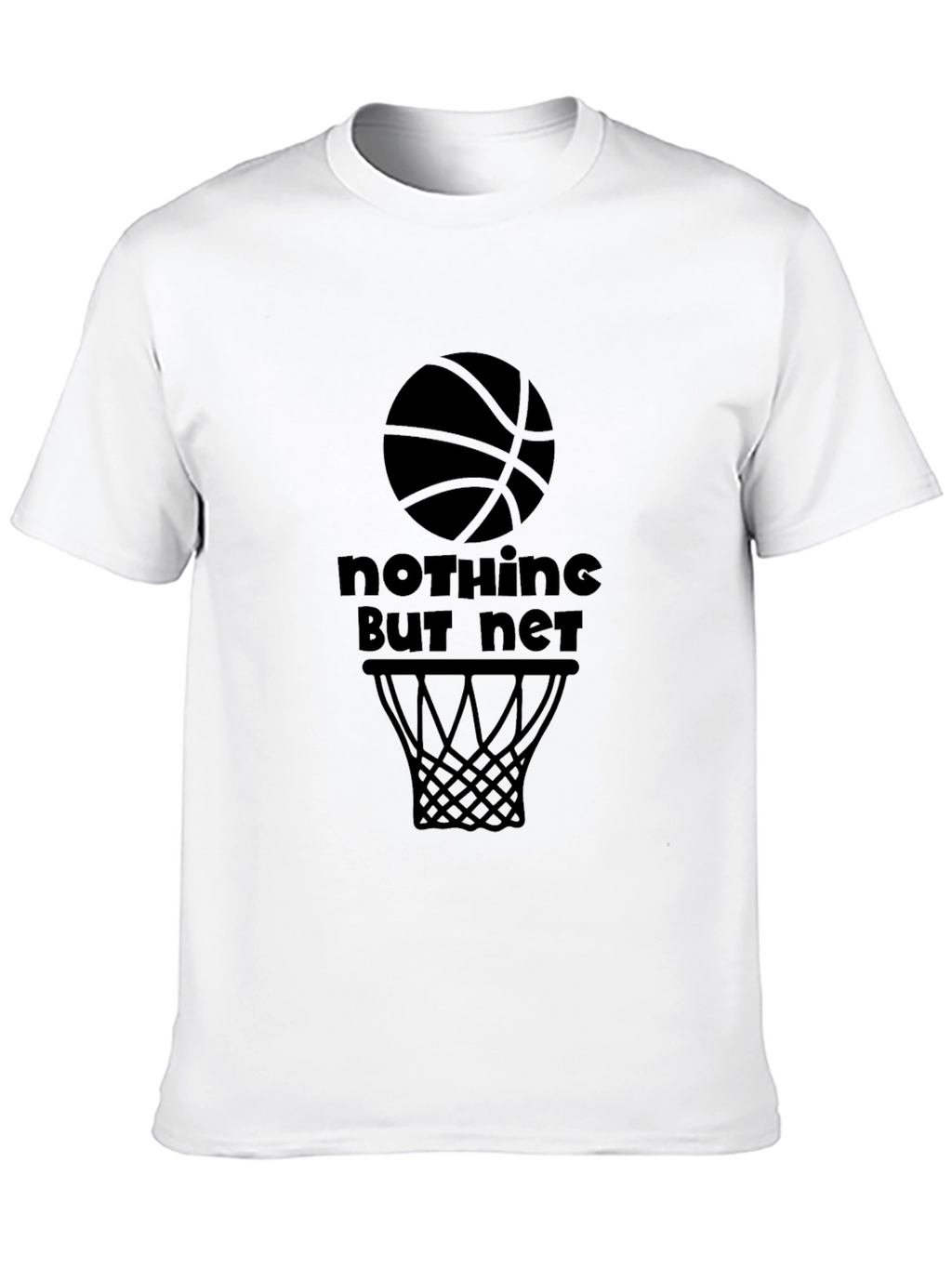 Nothing But Net Basketball Graphic Tee