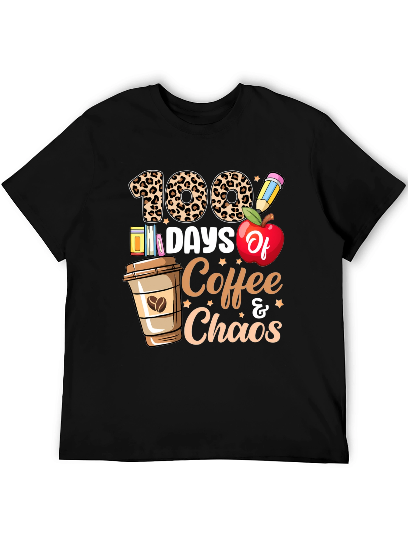 100 Days Coffee & Chaos T-Shirt