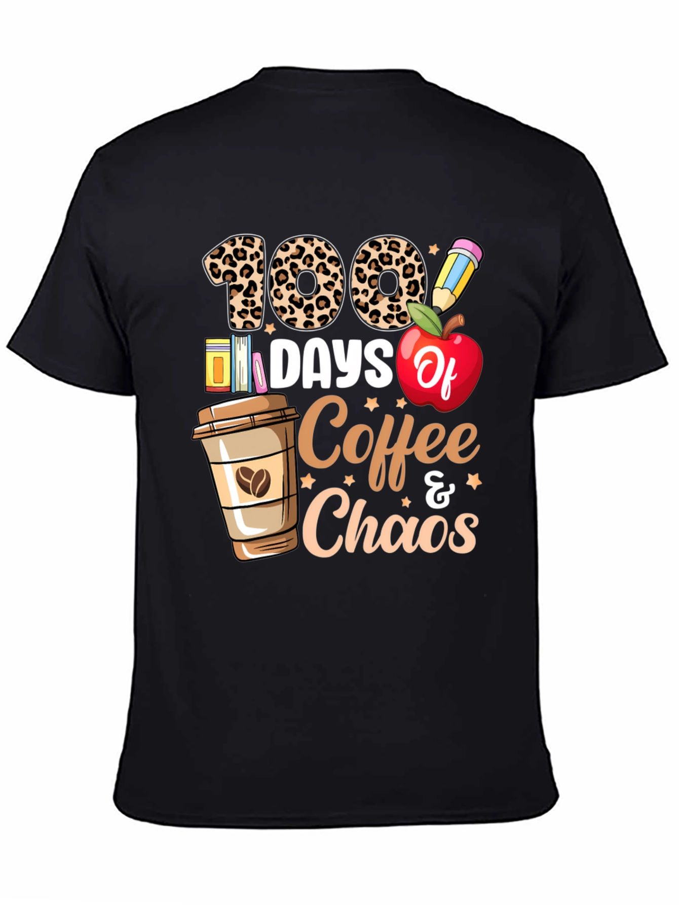 100 Days Coffee & Chaos T-Shirt