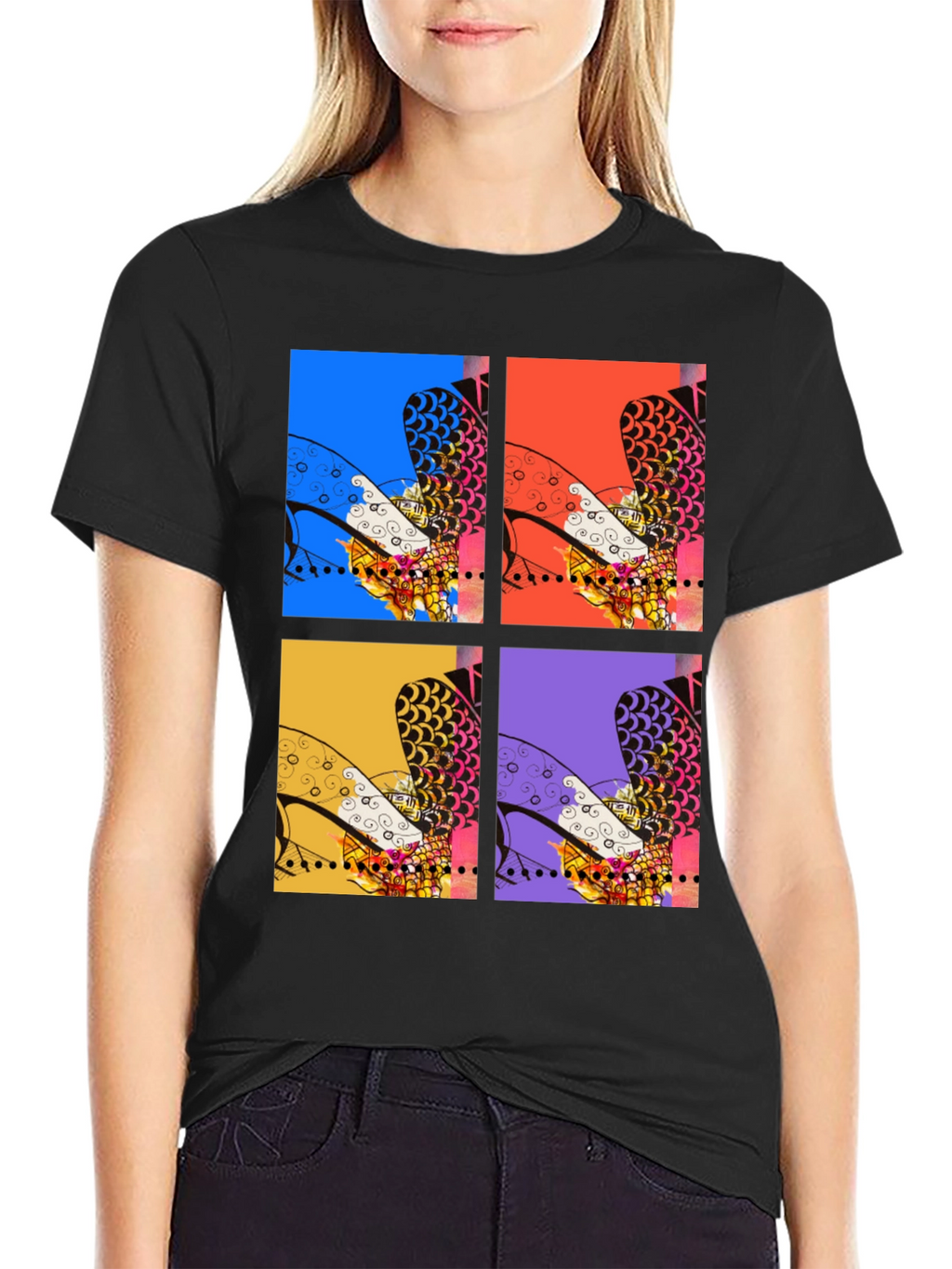 Abstract Heels Graphic Tee - Unisex