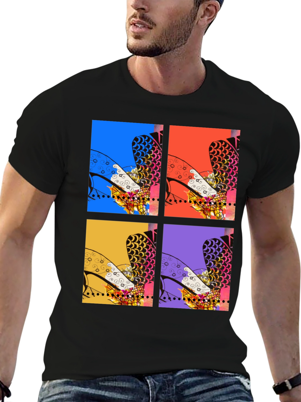 Abstract Heels Graphic Tee - Unisex