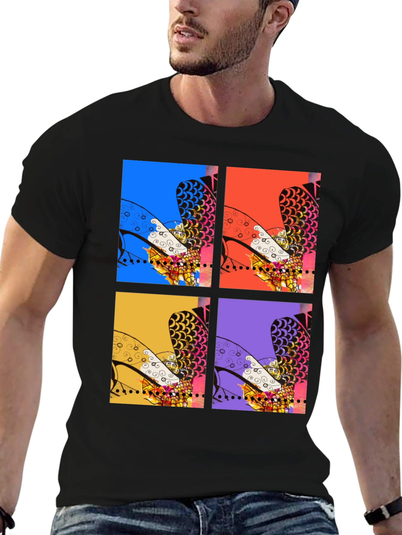 Abstract Heels Graphic Tee - Unisex