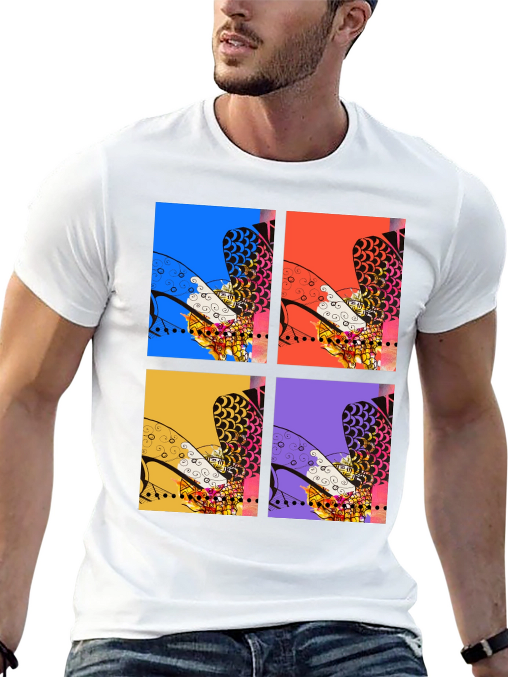 Abstract Heels Graphic Tee - Unisex