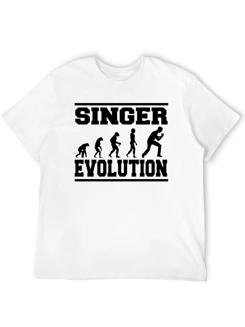 Singer Evolution Graphic T-Shirt - Black