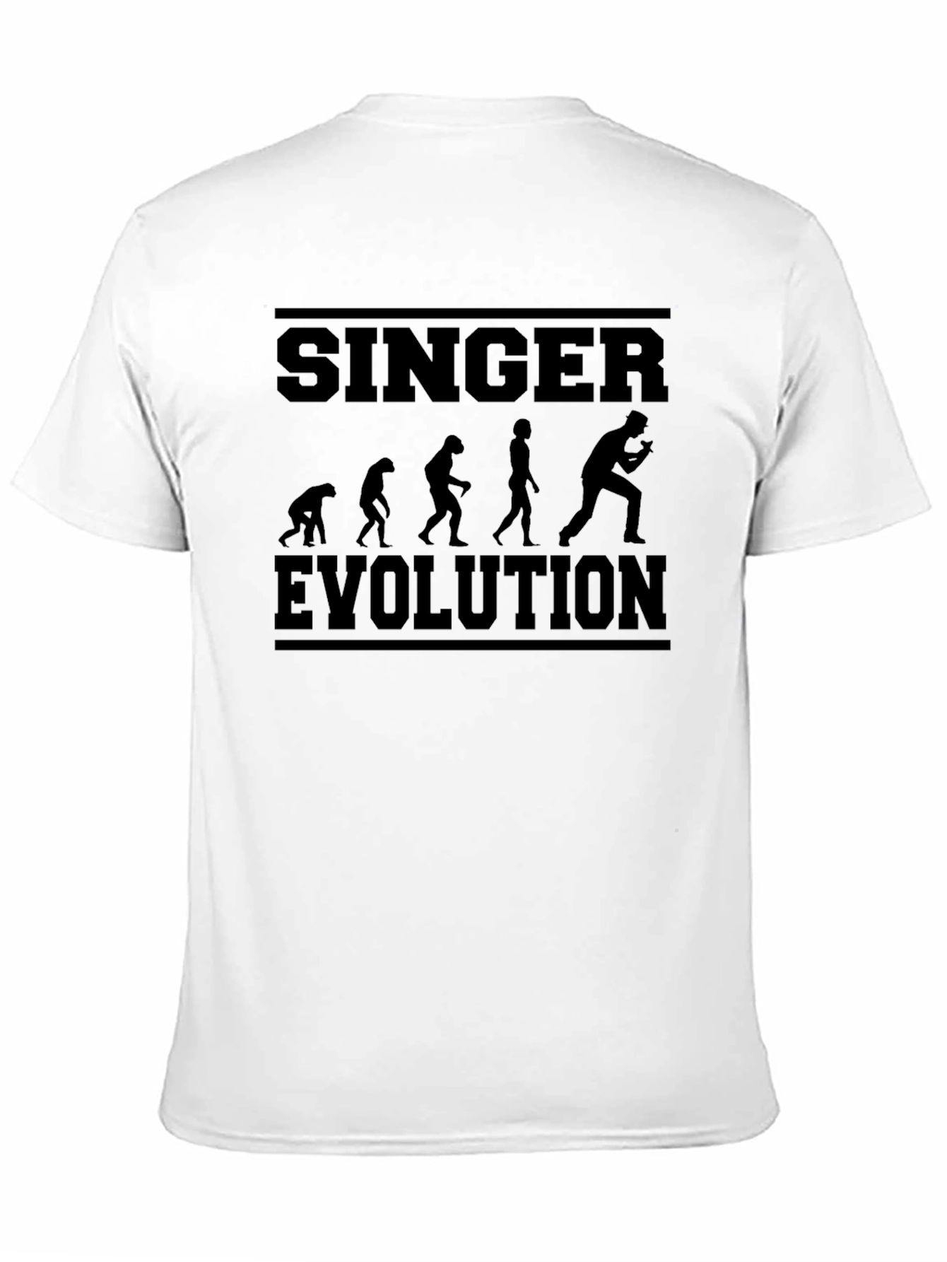 Singer Evolution Graphic T-Shirt - Black