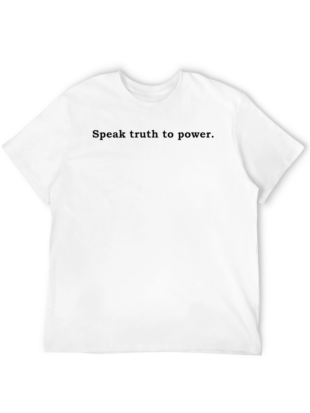 Speak Truth to Power Black T-Shirt